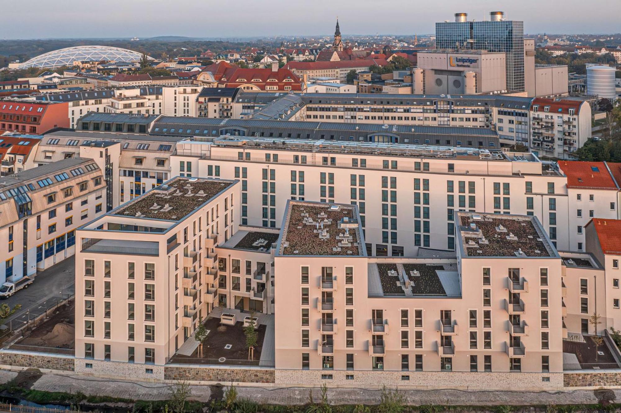 Radisson Hotel Leipzig Buitenkant foto